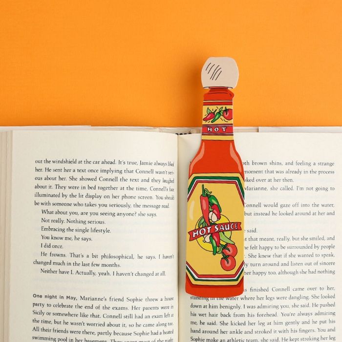 Humdrum Paper Hot Sauce Bookmark 