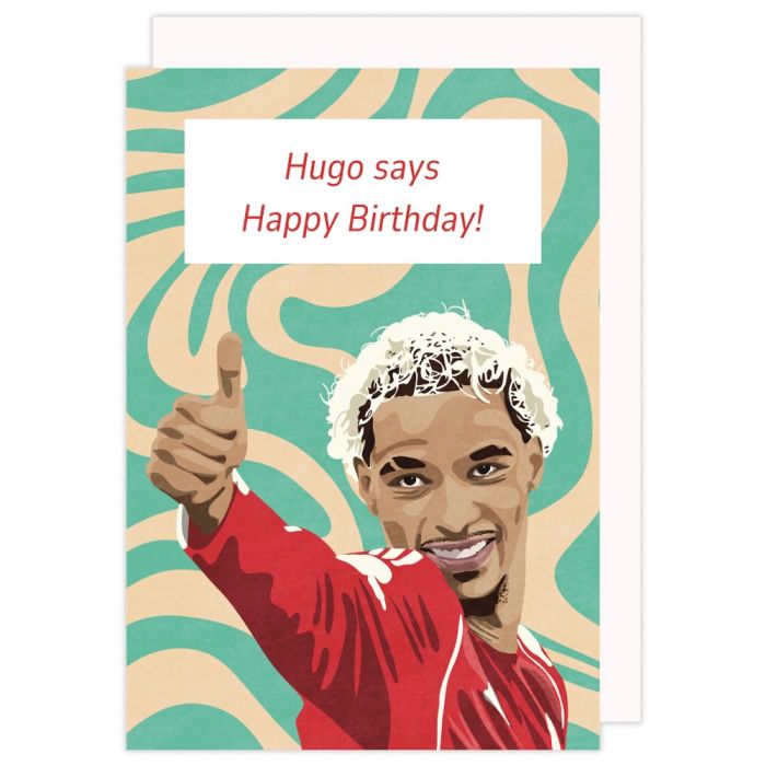 Hugo Ekitike Birthday Card