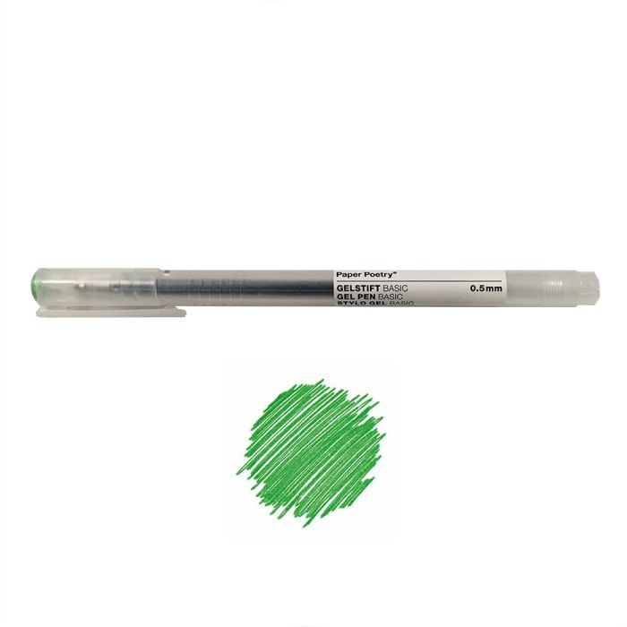 Paper Poetry Gel Pen - Green