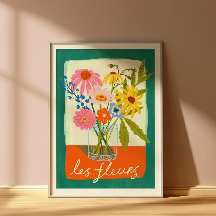 Les Fleurs Print