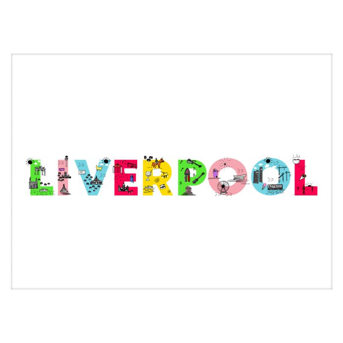Liverpool Illustration Card