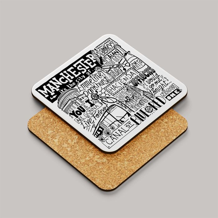Manchester Landmarks Coaster