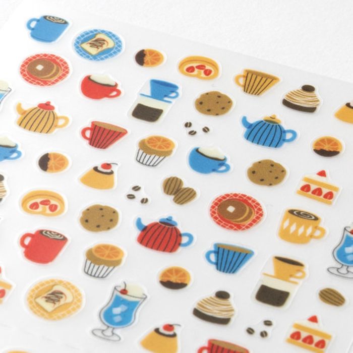 Midori Sticker Sheet 2683 Café