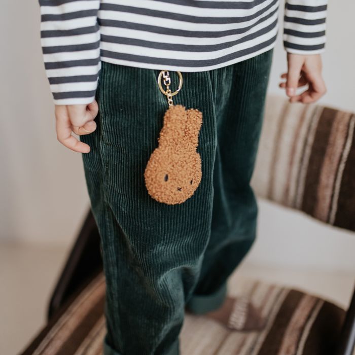 Bon Ton Toys x Miffy Head Keyring - Beige 