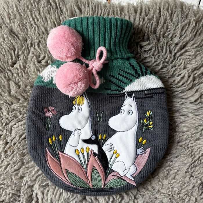 Moomin Lotus Hot Water Bottle 