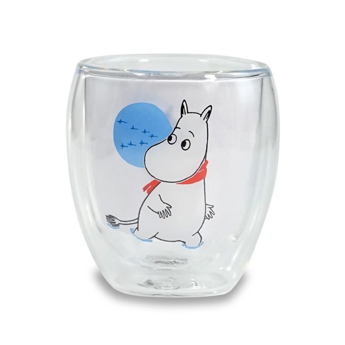 Moomin Winter Thermal Glass Tumbler
