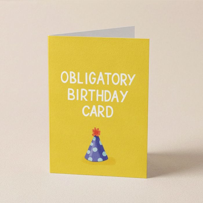 Obligatory Birthday Card
