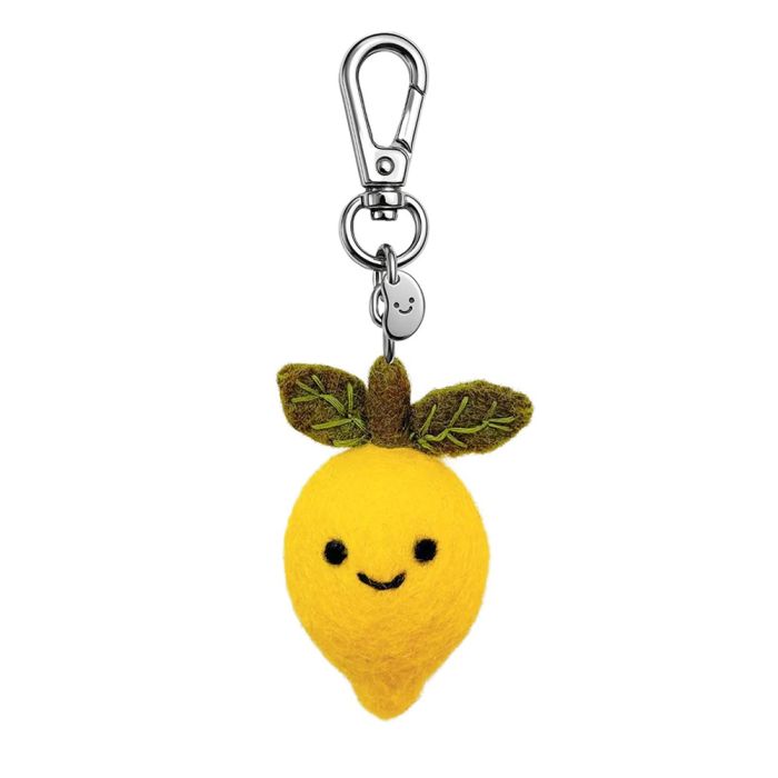 Ohh Deer Silly Bean Keyring - Lemon