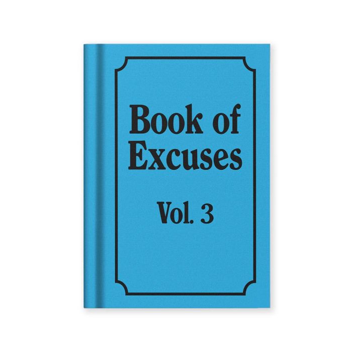 Ohh Deer A7 Tiny Notebook - Book Of Excuses