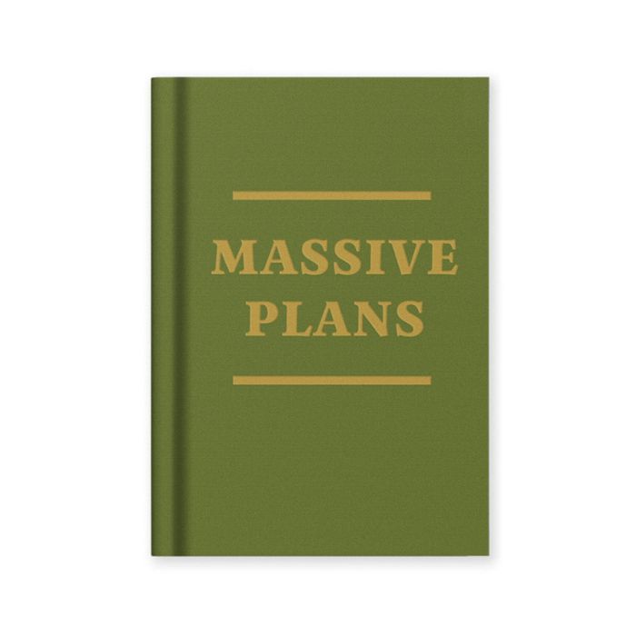Ohh Deer A7 Tiny Notebook - Massive Plans