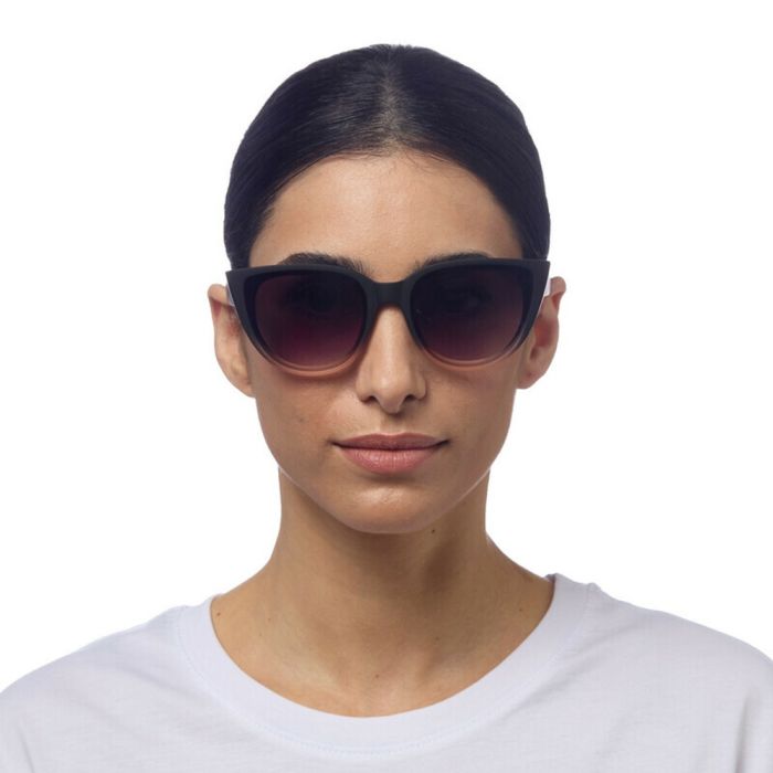 OKKIA Silvia Sunglasses - Black Pink (Shaded Rose)