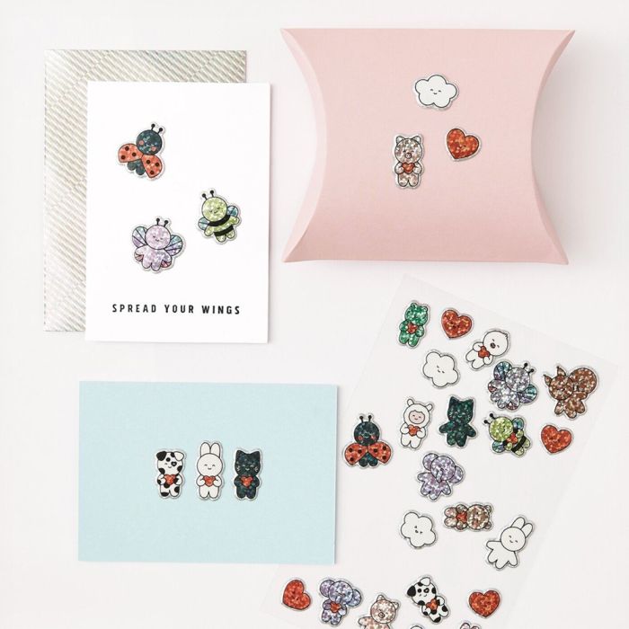 Paper Poetry Chingu Puffy Sticker Sheet