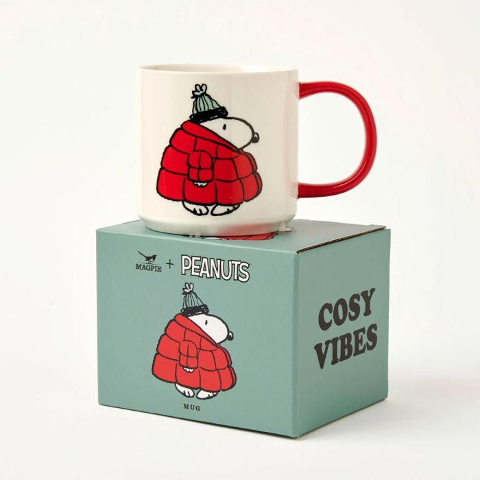 Snoopy Mug - Cosy Vibes Puffa Coat