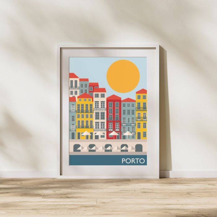Gail Myerscough Porto Print