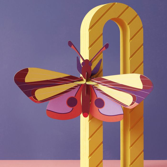 Studio ROOF 3D Purple Eyed Butterfly