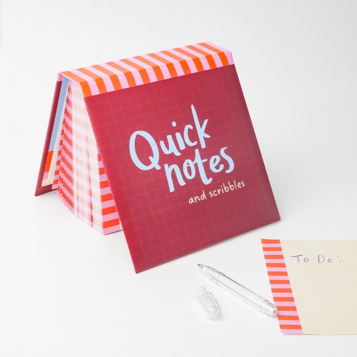 Quick Notes & Scribbles Desk Sketch Pad & Pen