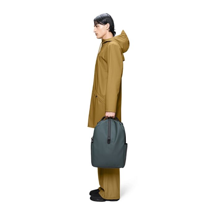 Rains Clip Front Backpack - Dark Grey