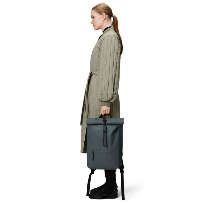 Rains Rolltop Rucksack - Lagoon