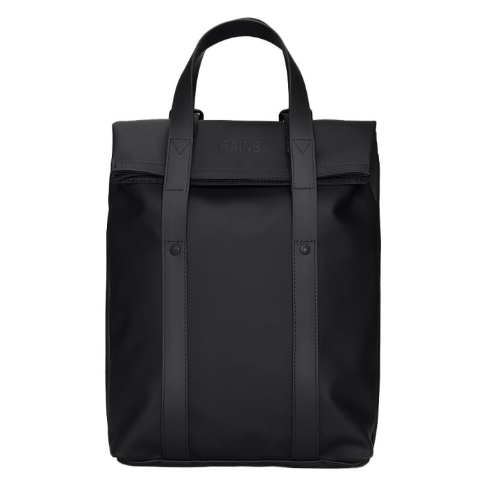 Rains 2 Way Tote Backpack Mini - Black
