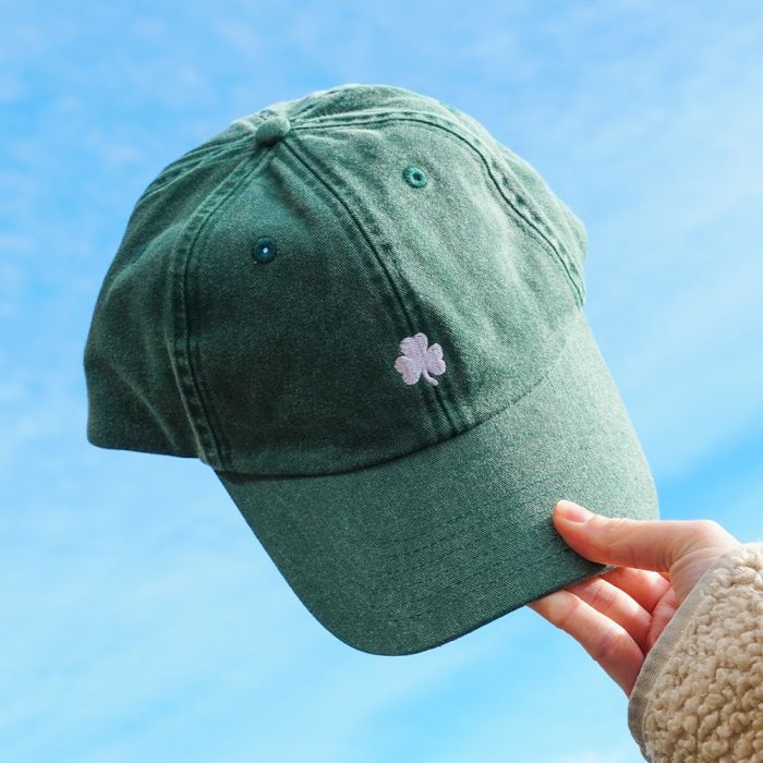 Shamrock Embroidered Cap