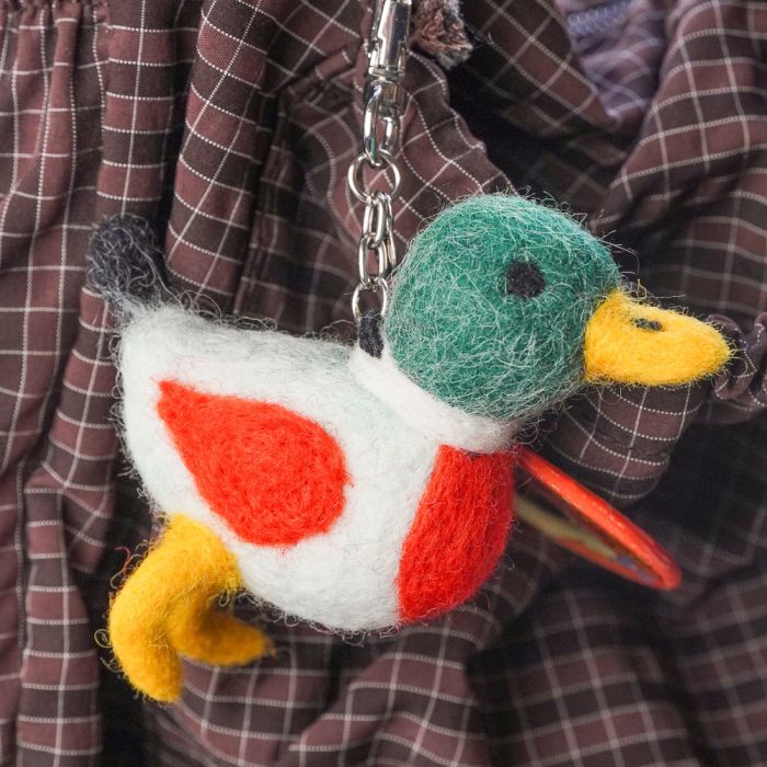 Ohh Deer Silly Bean Keyring - Duck
