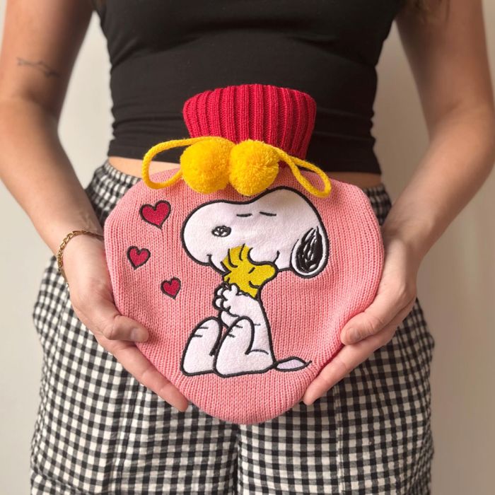  Snoopy Love Hot Water Bottle