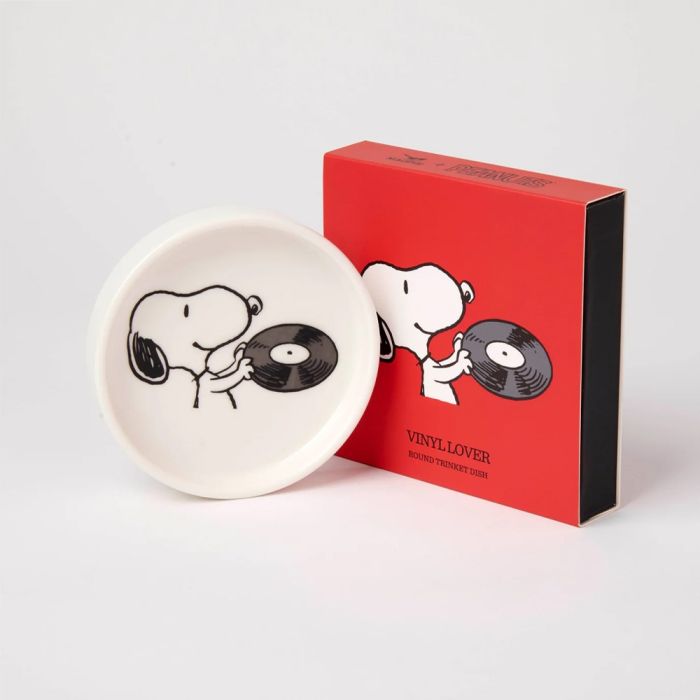 Peanuts - Snoopy Trinket Dish Vinyl Lover