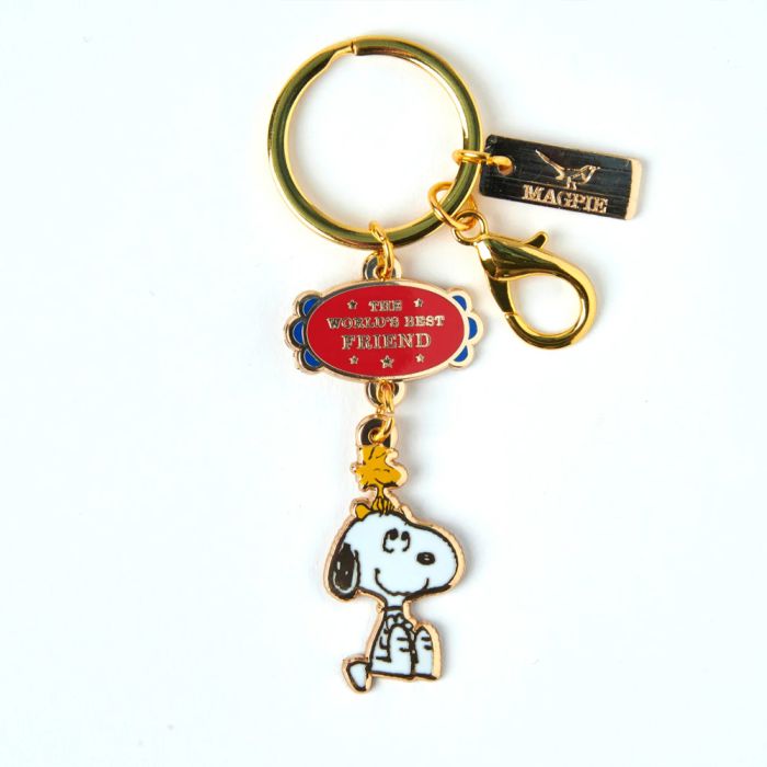 Snoopy World's Best Friend Keyring