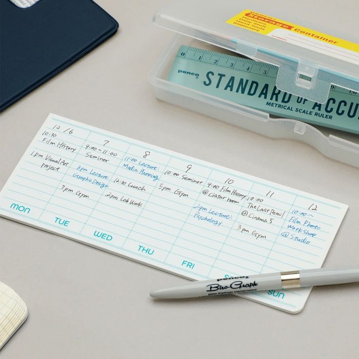 Hightide Penco Sticky Weekly Memo Pad