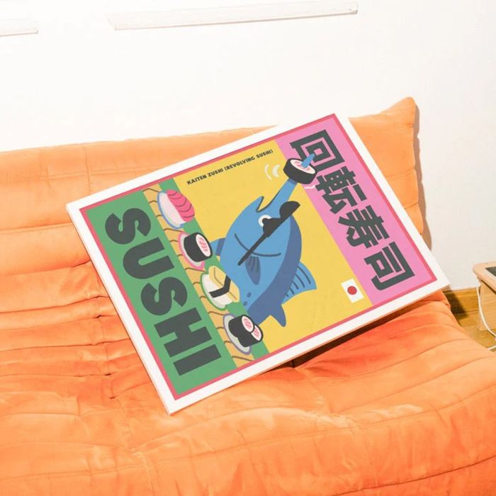 Sushi A3 Print
