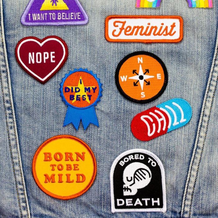 These Are Things Iron-On Patch - Chill Pill
