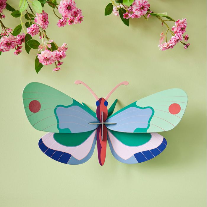 Studio ROOF 3D Mint Forest Butterfly