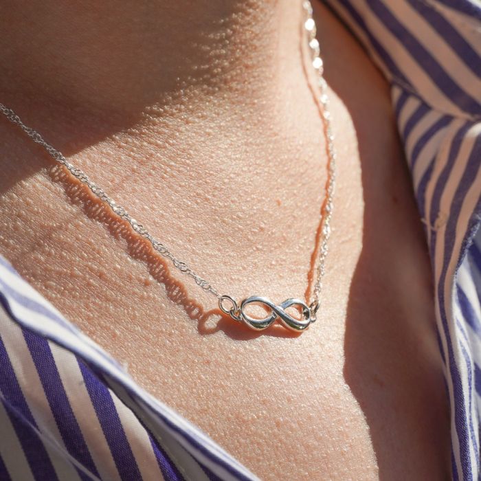 Silver Infinity Necklace