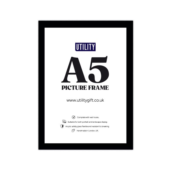 A5 Picture Frame Black