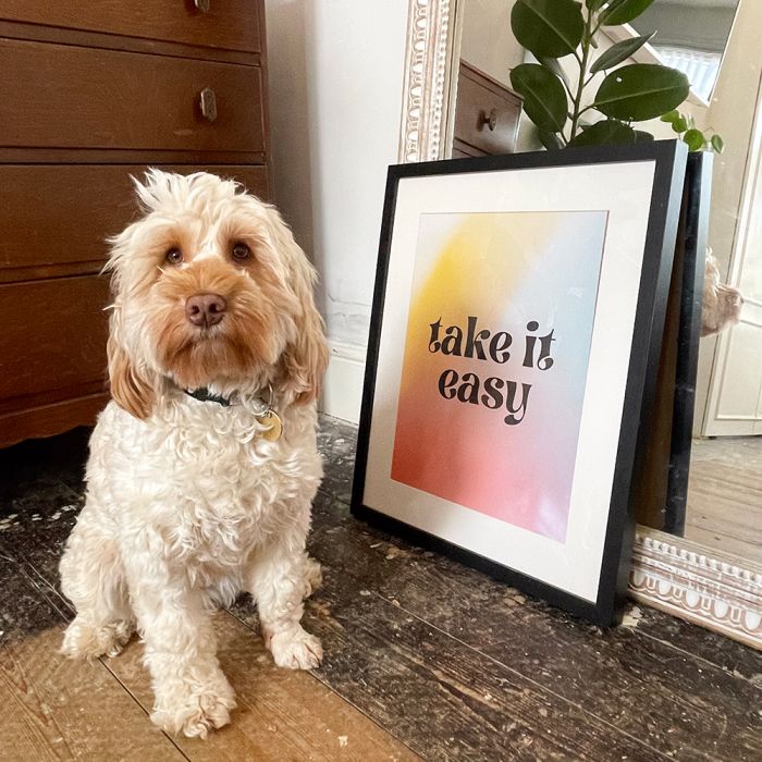 Take It Easy A3 Print