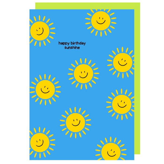 Birthday Sunshine Card
