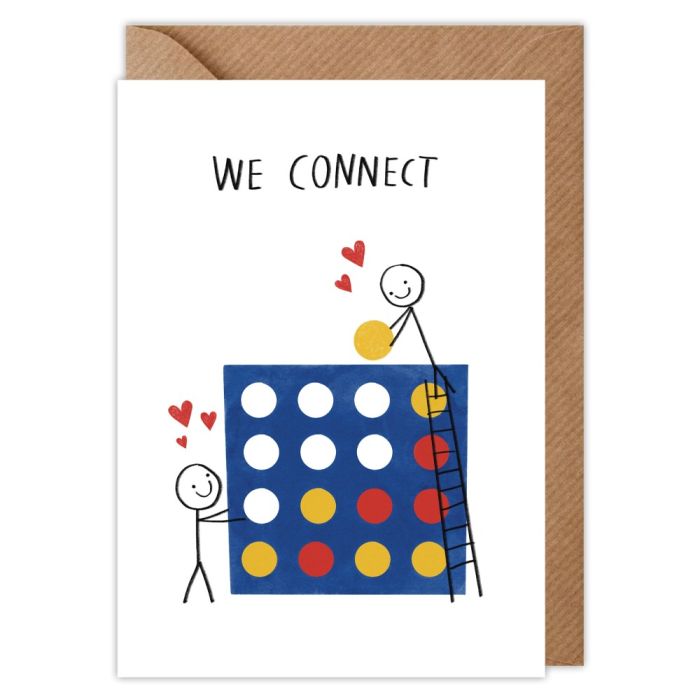 We Connect Valentines Card