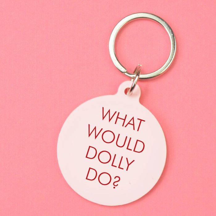 What Would Dolly Do Keyring Utility Gift UK