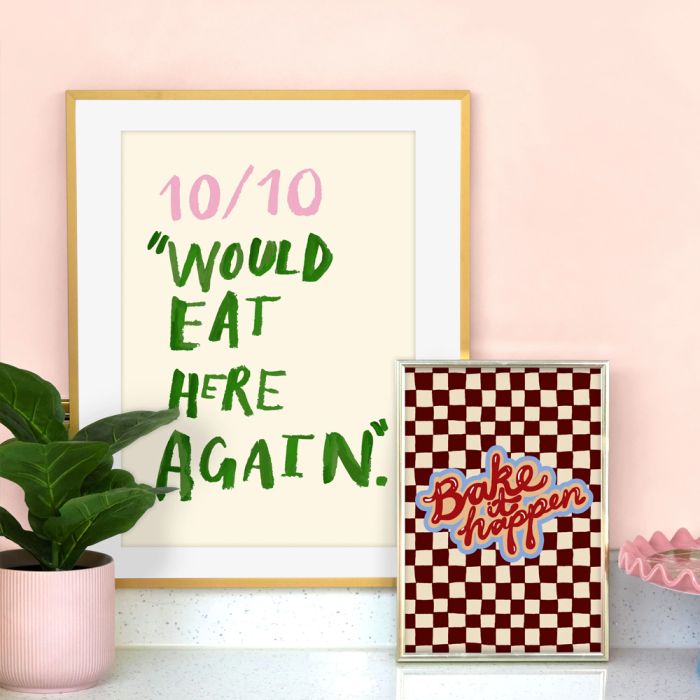 Eleanor Bowmer Would Eat Here Again A4 Print