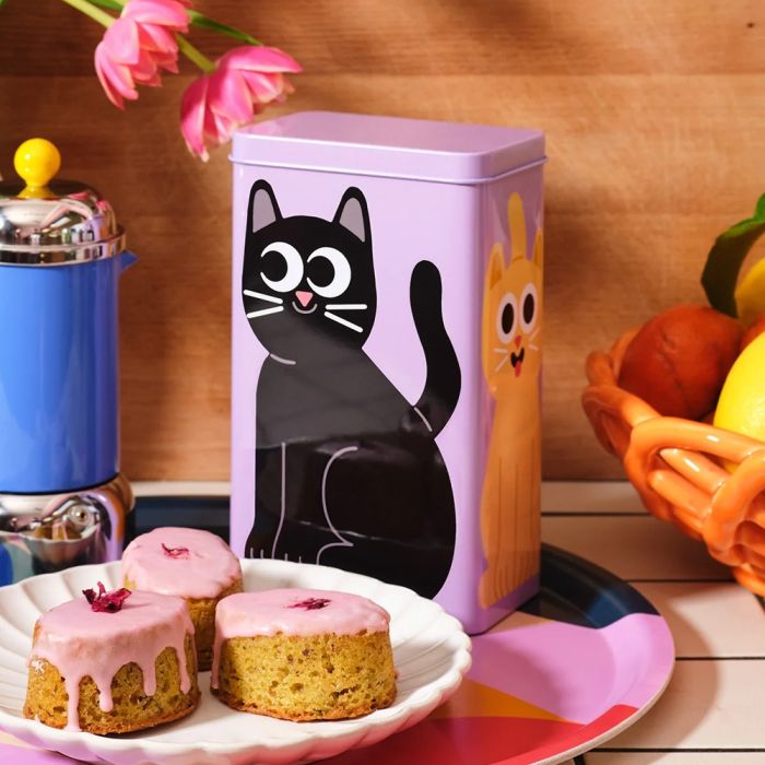 Wrap Coffee Tin - Cat