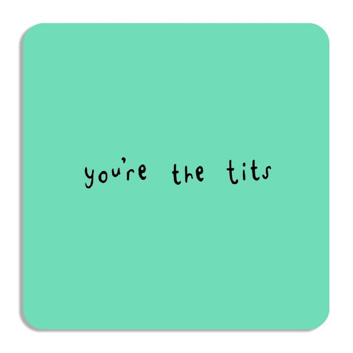 The Tits Coaster