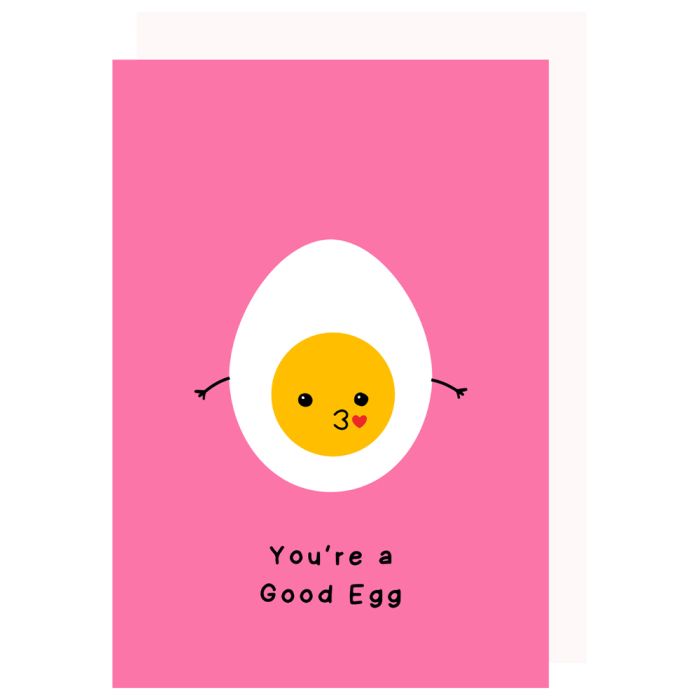 Good Egg Valentines Card