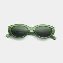 A Kjaerbede Winnie Sunglasses - Light Olive Transparent 
