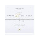 Joma Jewellery A Little Happy 21st Birthday Bracelet