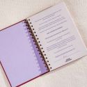 Good Tuesday A5 Undated Productivity Planner - Burgundy