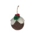 Felt So Good Christmas Pudding Decoration
