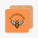 Manchester Bee Coaster - Orange
