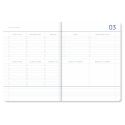 A-Journal School Diary 2026-2027 - Lavender Blue