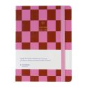 A-Journal School Diary 2026-2027 - Checkered Pink
