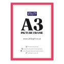 A3 Picture Frame Bright Pink